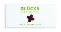 Glücksschokolade ohne Dose