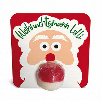 Weihnachtsmann Lolli