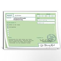 Rezeptblock Glück