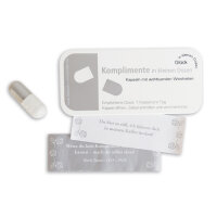 Komplimente in kleinen Dosen