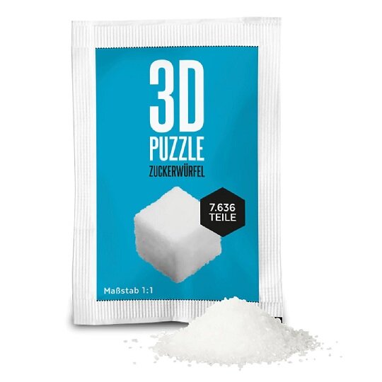 3D-Puzzle Zuckerwürfel
