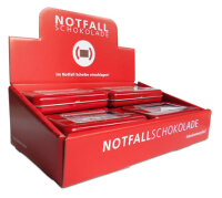 Display Notfallschoki in Dose_Kartonage