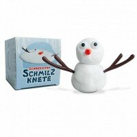 Schneemann-Schmilzknete