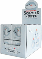 Schneemann-Schmilzknete